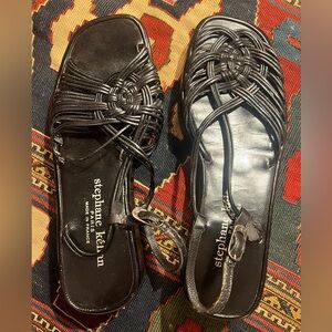 Stephane Kelian Woven Black Sandals
PARIS / MADE IN FRANCE